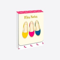 Pocket note "Shoes"