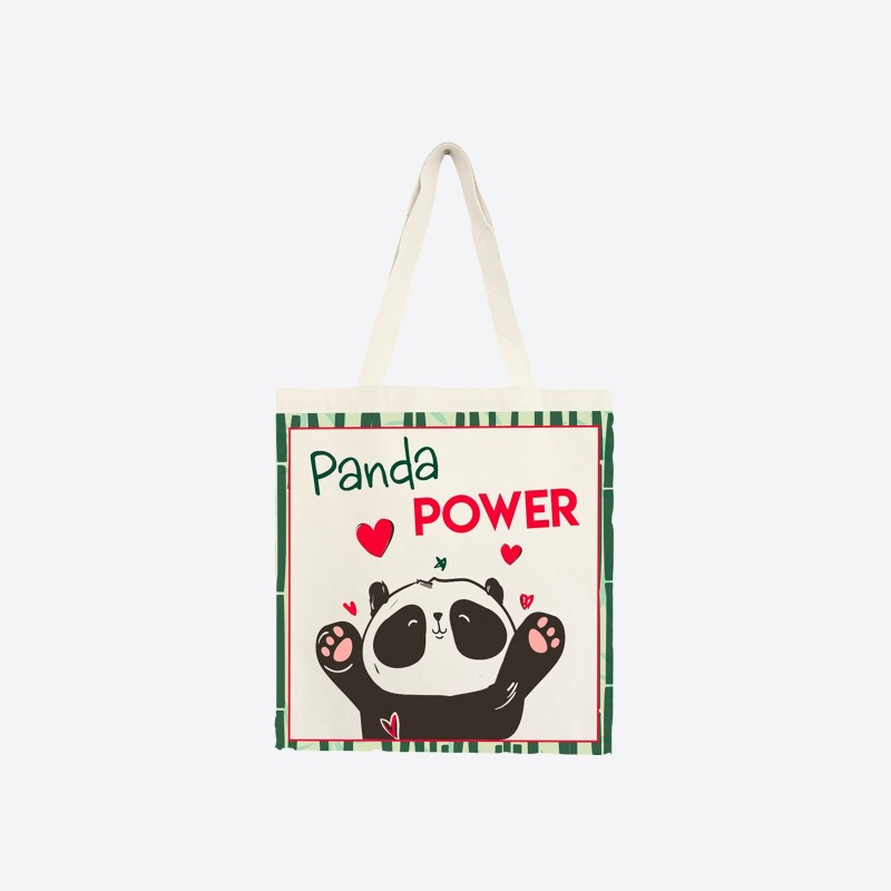 Tote bag "Panda Power 2.0"