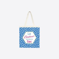 Tote bag "Bonheur"