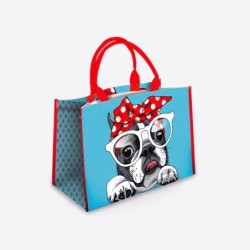 Sac Trendy "Vintage Pug"