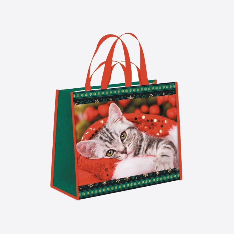 Maxi-Cabas "Christmas Cat"