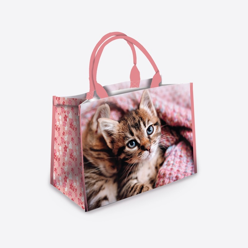 Sac Trendy "Cute Kitten"