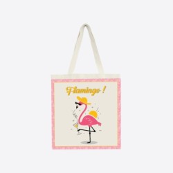 Tote Bag "Flamingo Love"