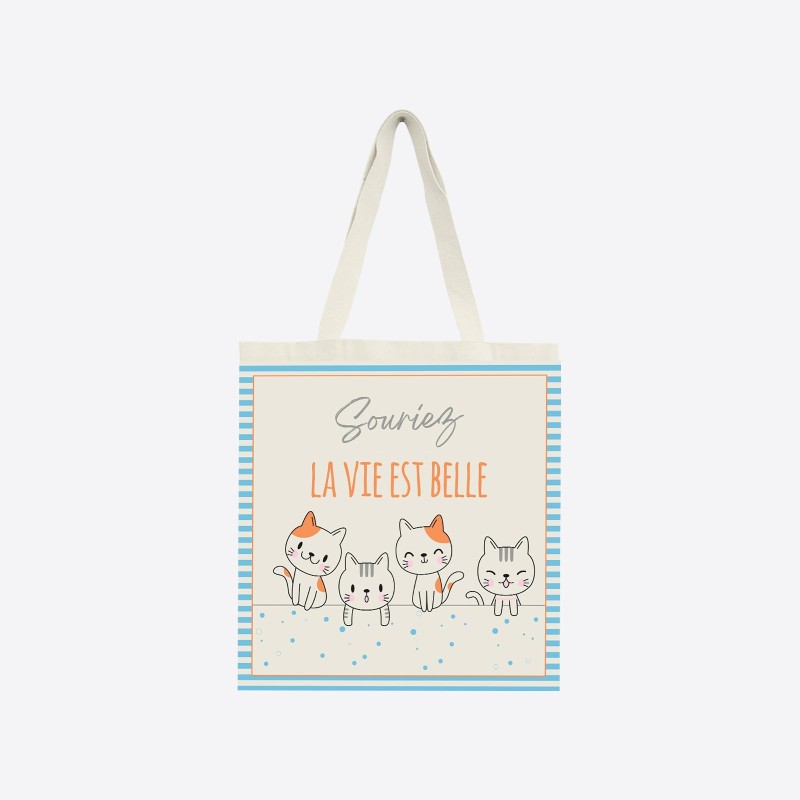 Tote Bag "Cat Smile"