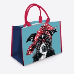 Sac Trendy "Chien à lunette"